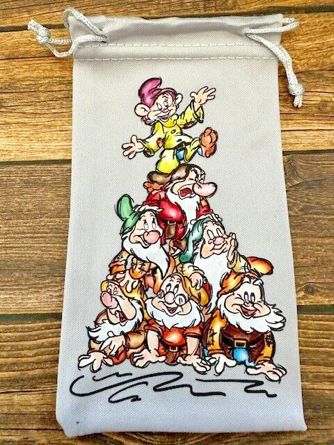 Soft Eye Sunglasses Gray Accessory Pouch Pull Top Portable Dopey Seven Dwarfs