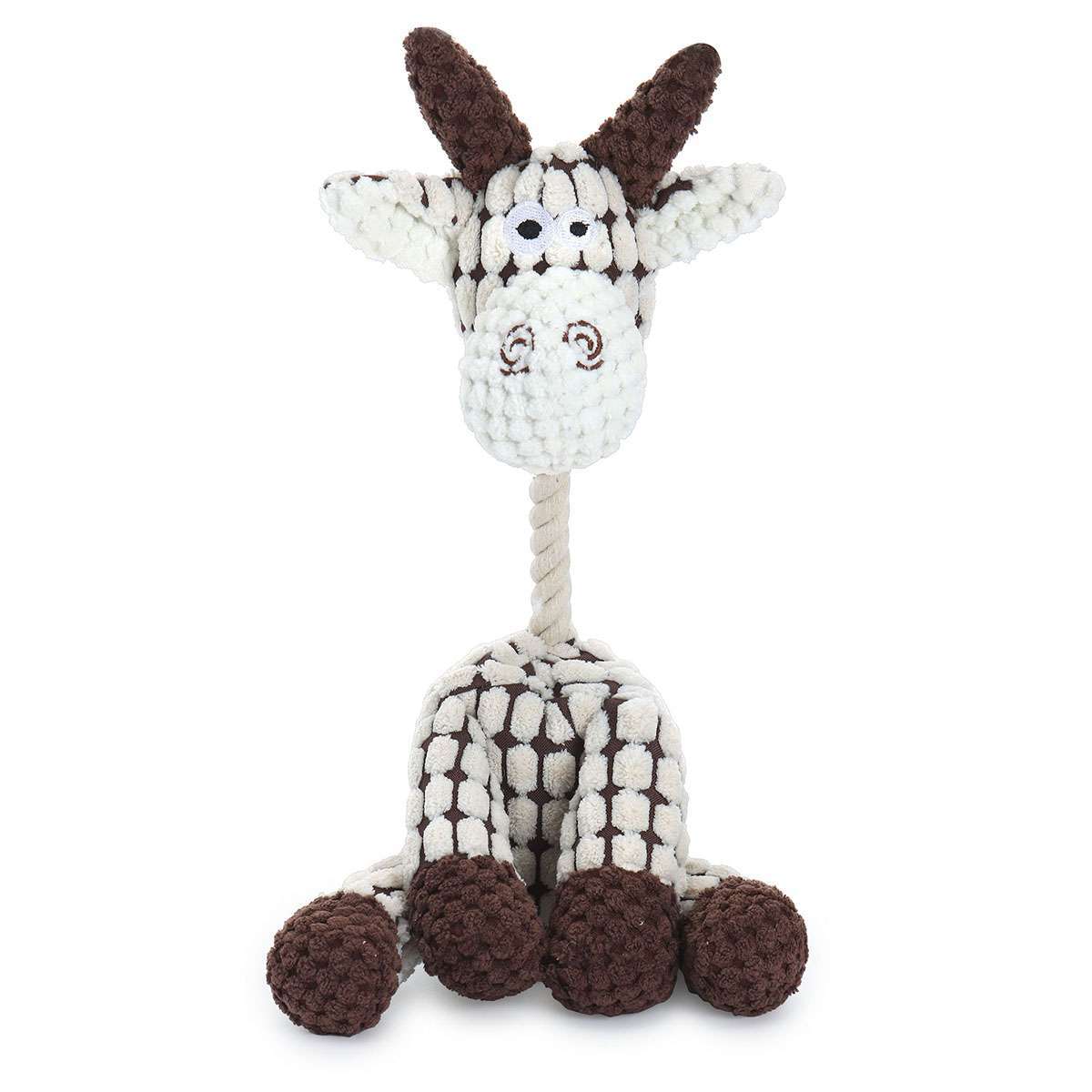 Chew Toy Squeaky Plush Dog Toy For Aggressive Chewers With Chew Pet Toys US