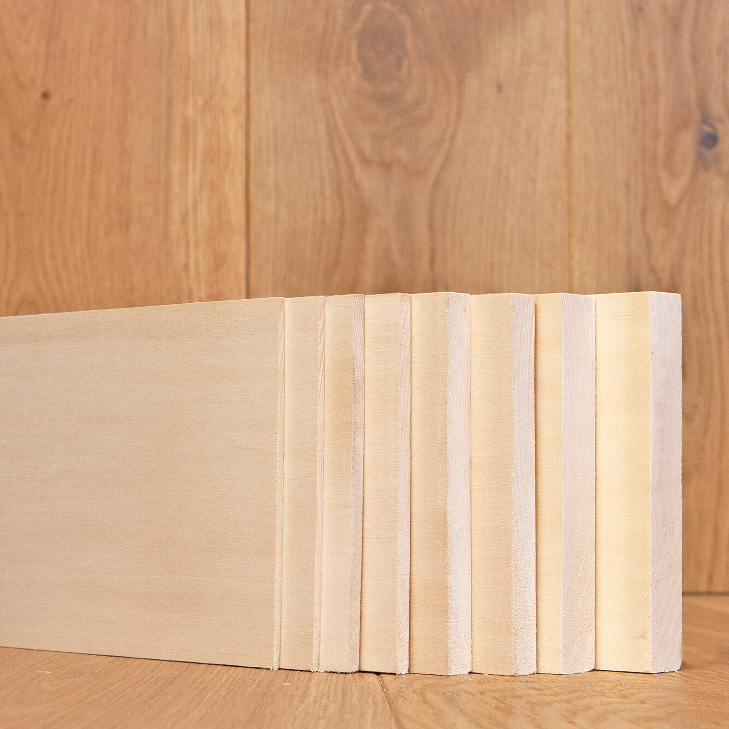 1/8", 1/4", 1/2" & 3/4" S4S Basswood Dimensional Lumber