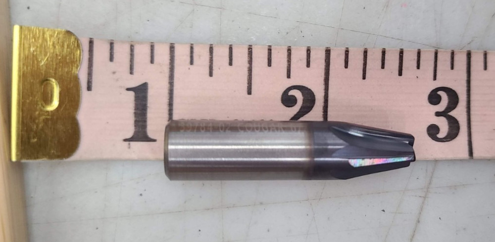 Cougar Tools 39784-02 Solid Carbide Form End Mill