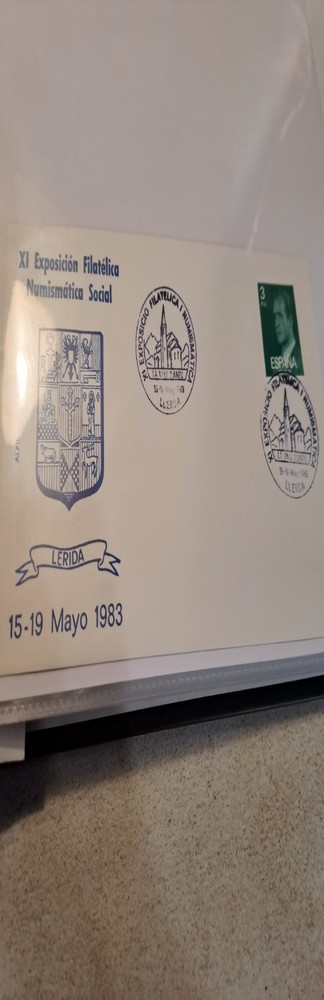 SPAIN COMMEMORATIVE COVER 1983