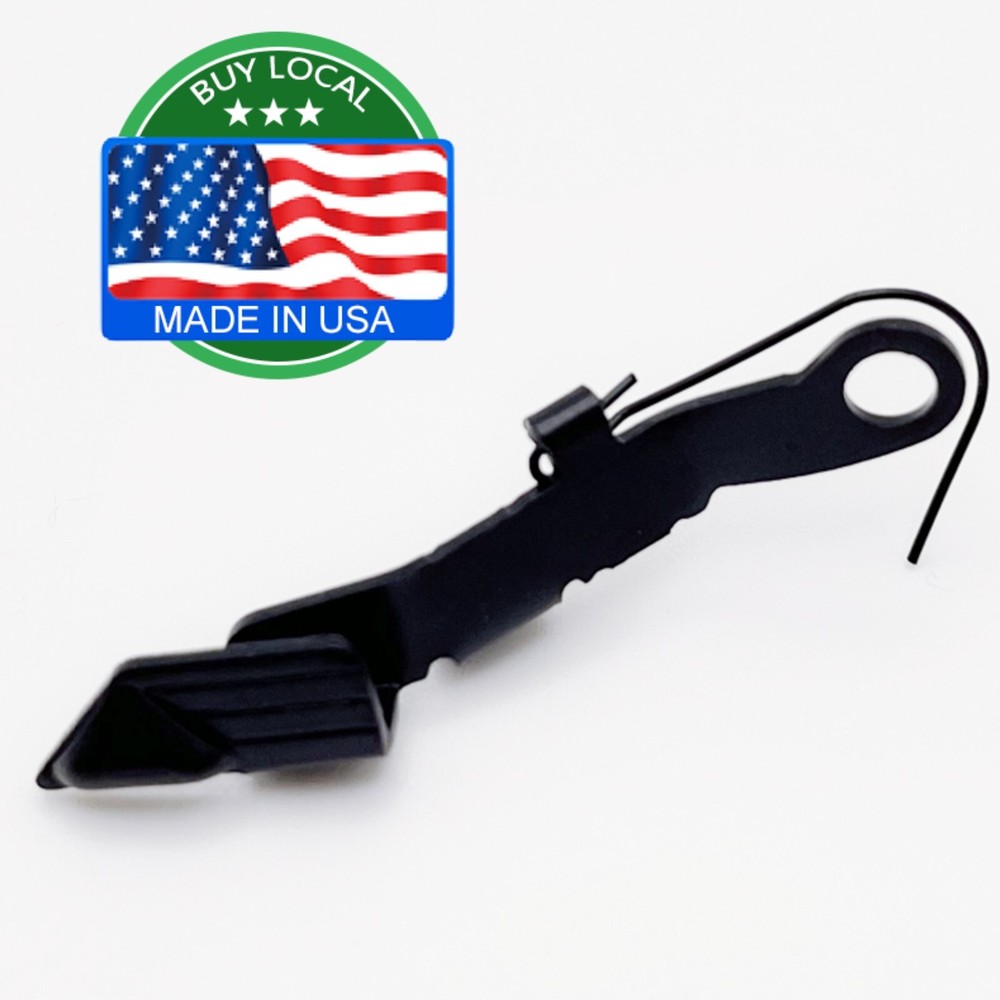 Extended Slide Stop Release For GLOCK Models GEN 1 2 3 4 Black