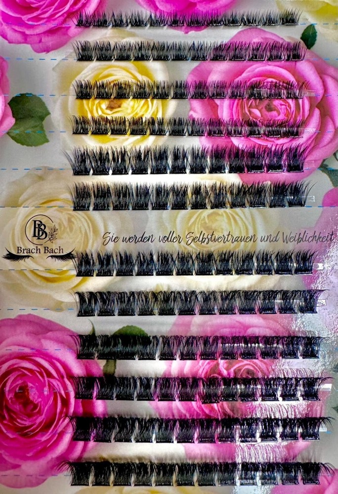 100% natural handmade eyelashes