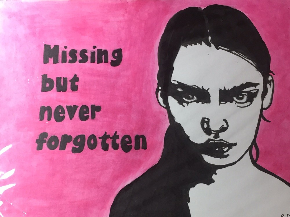 Never Forgotten Pop Art Drawing By Brandy Devoid Original Signed