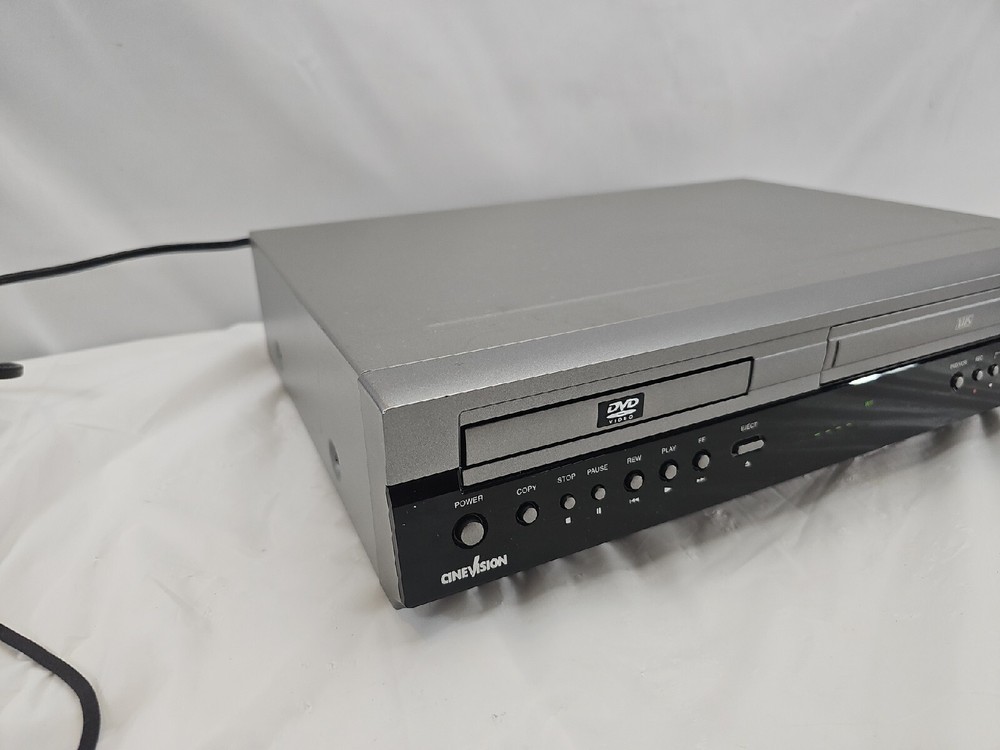 CineVision DVR1000 DVD/VCR Player/Recorder Combo TESTED