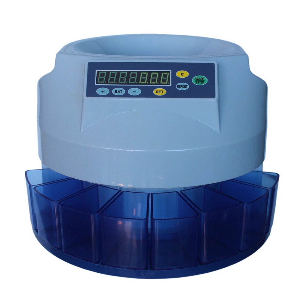 Electronic Automatic American Coin Count & Sort Machine Coin Counter Sortor