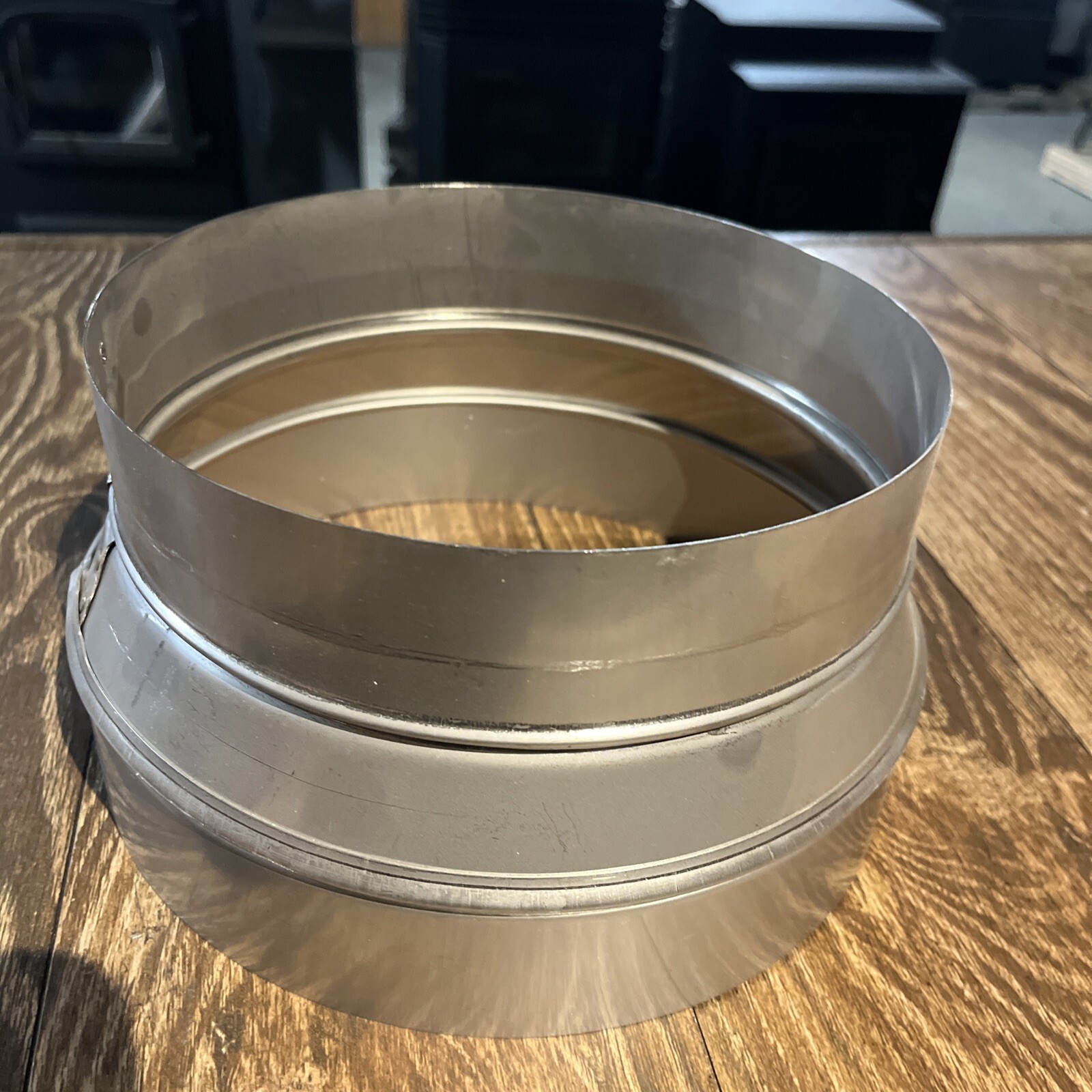 9” To 8” Stainless Steel Stove Pipe Reducer/increaser