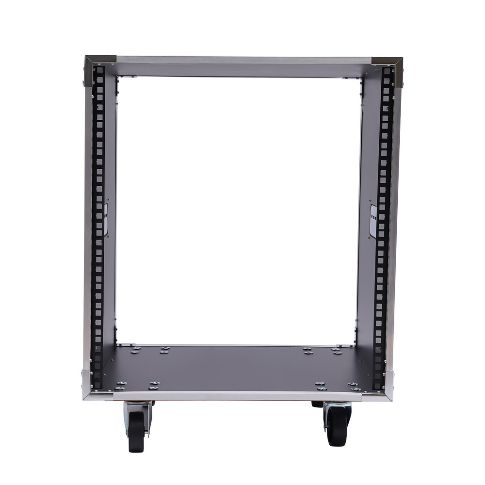 12U Rolling Network Server Data Cabinet Rack Equipment Rack Cabinet - 21" Deep