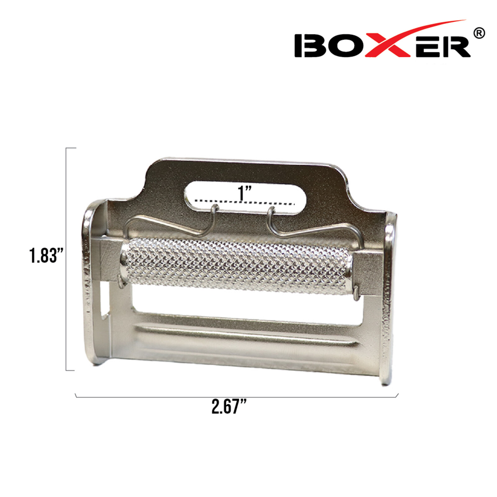 Boxer Roller Adjuster w/ Spring Racing Harness 2 Pack Seat Belt Adjuster Chrome