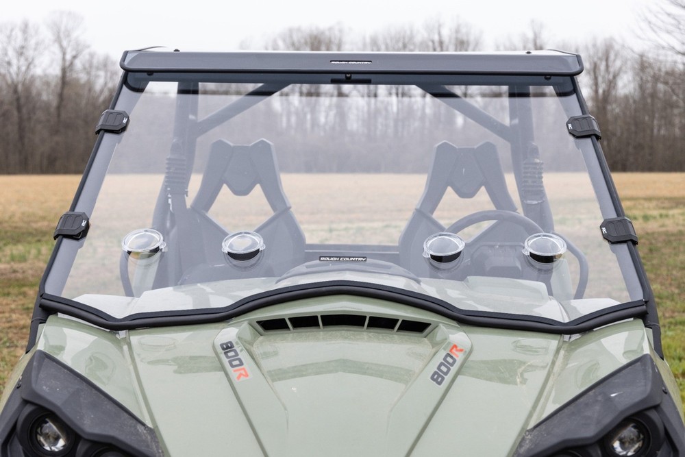 Rough Country Vented Full Windshield Scratch Resistant CanAm Commander Max 1000