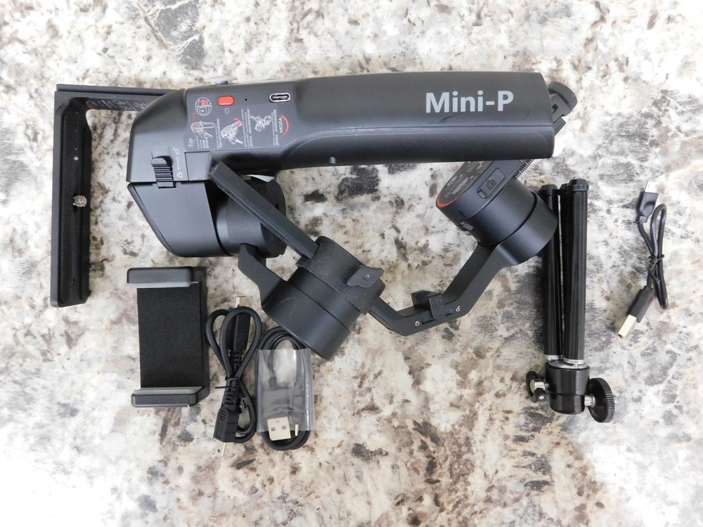 MOZA Mini P Mobile Gimbal Stabilizer, Foldable 3-Axis for Mirrorless Cameras