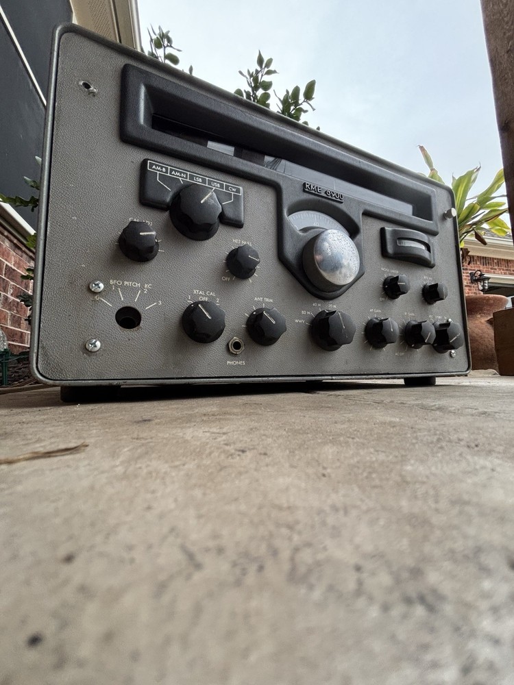 ⭐️RME 6900 Vintage Ham Radio Communications Receiver⭐️Untested – Powers On⭐️