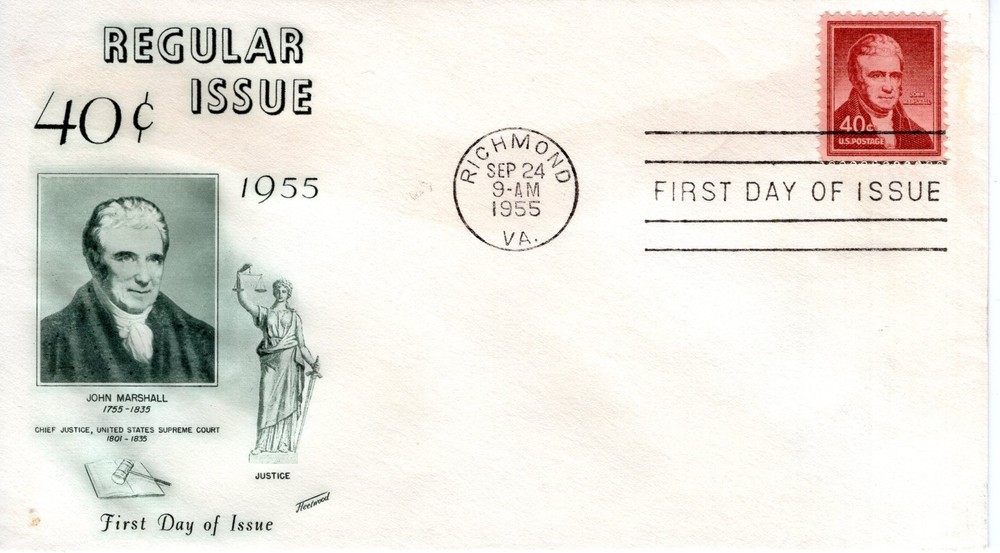 40 CENT REGULAR ISSUE  -  1955  - DC721
