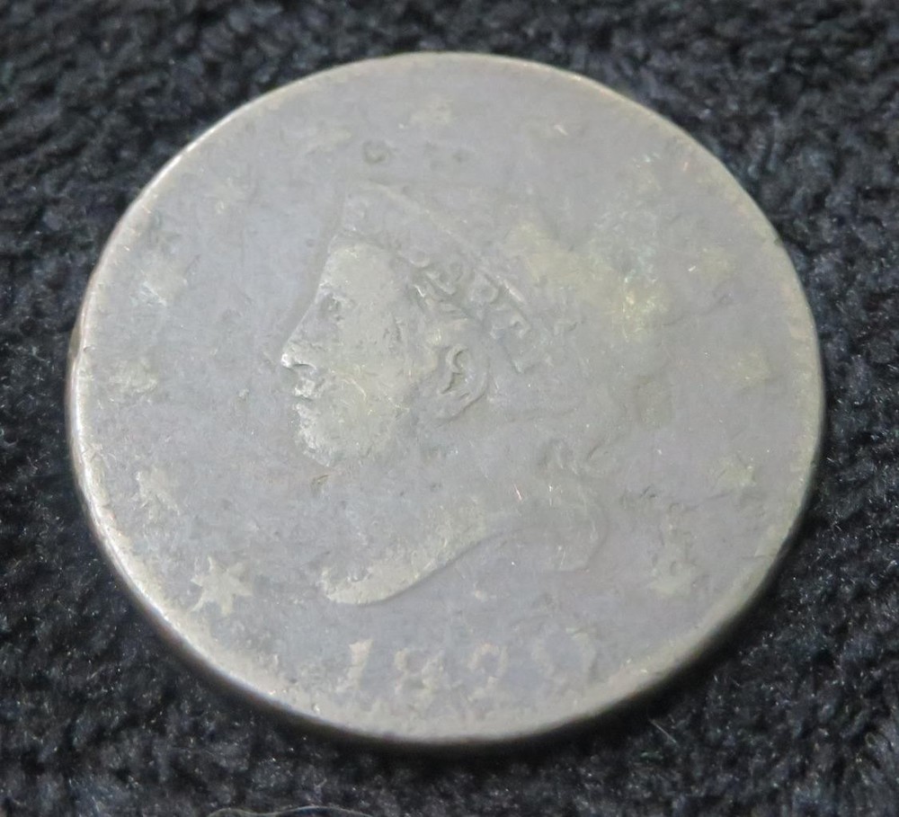 1820 Large Cent * Well Circulated * Barely a Date * 5270