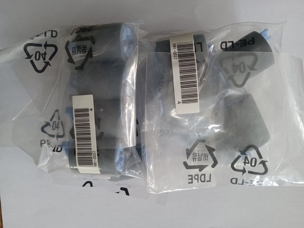 (8) Genuine HP RM1-0037 Feed/Separation Rollers