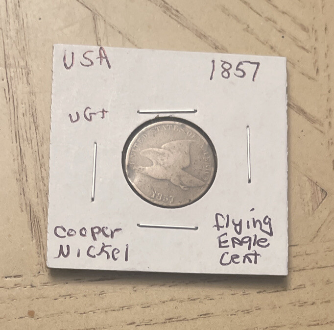 1857 1C Flying Eagle Cent