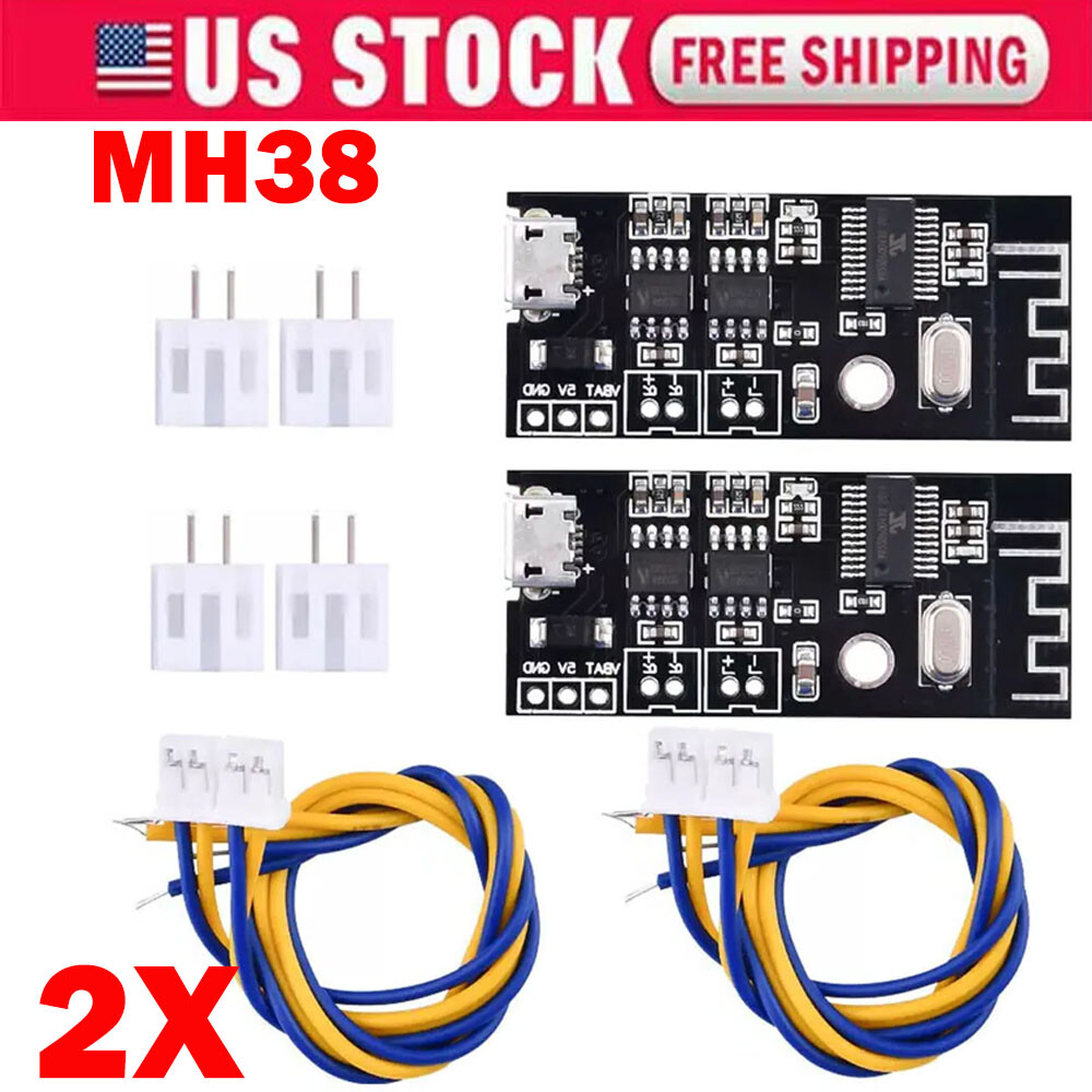 2X MH38 Wireless Bluetooth Audio Module MP3 Receiver Lossless Decoder Boards DIY