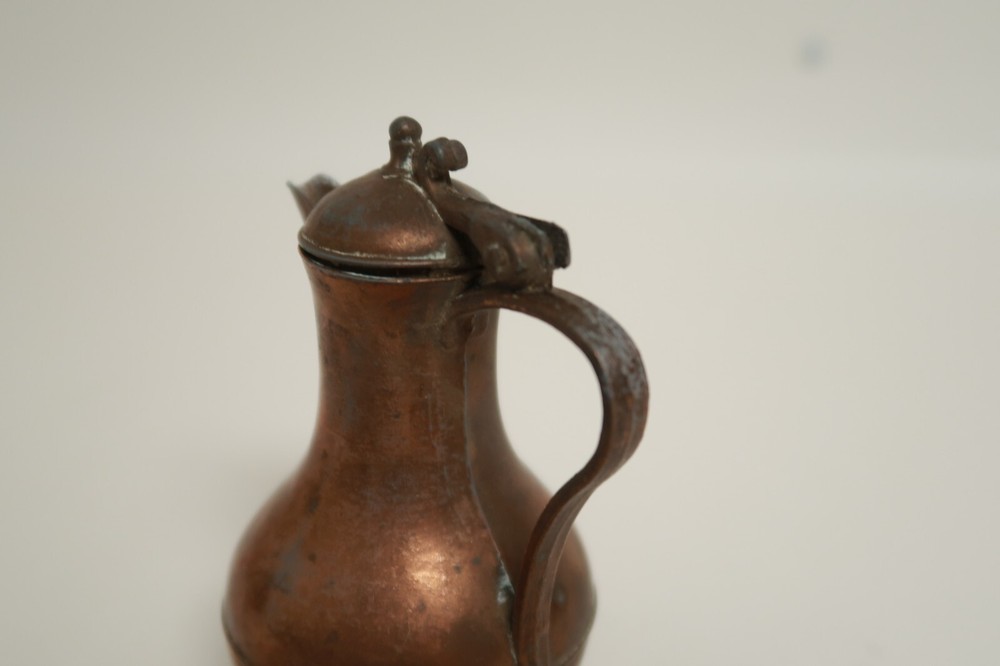 Small Pitcher 4.5" Tall Artistic Bronze Colored Decorative