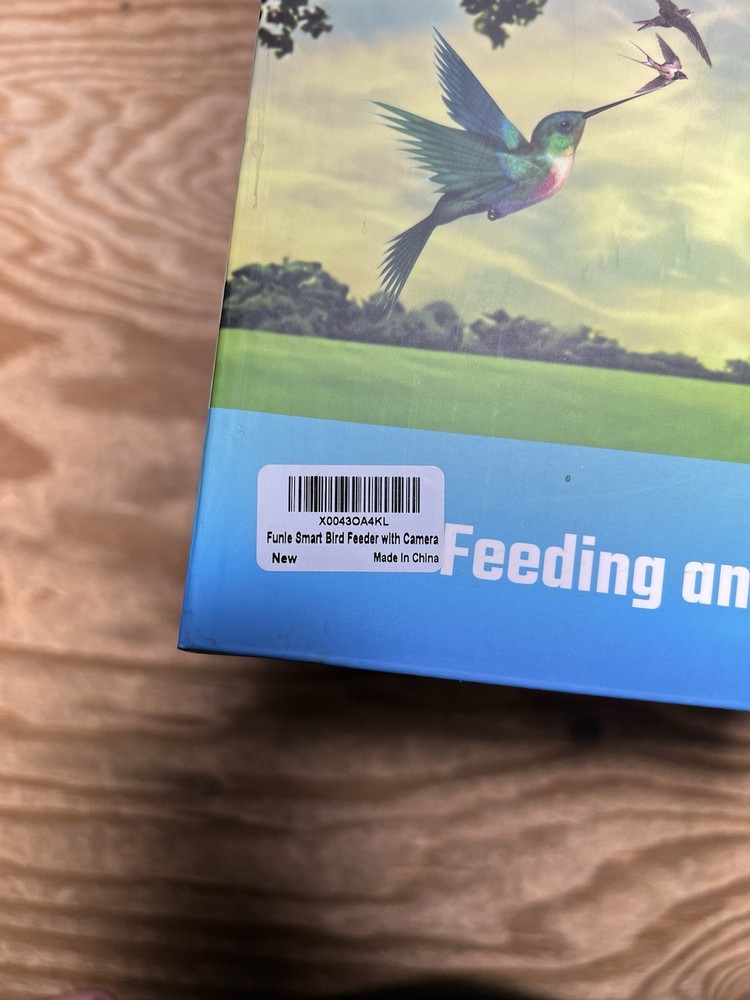 funle smart bird feeder with camera