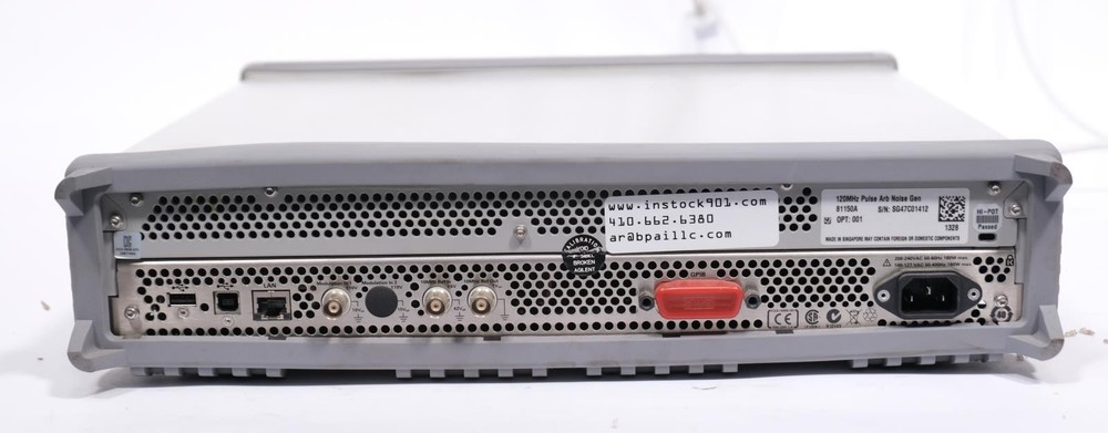 Agilent 81150A 120MHz Pulse Function Arbitrary Noise Generator OPT 001