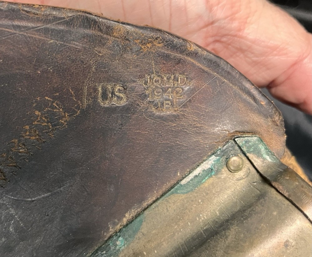 M1 1942 GARAND RIFLE SCABBARD WITH STRAPS