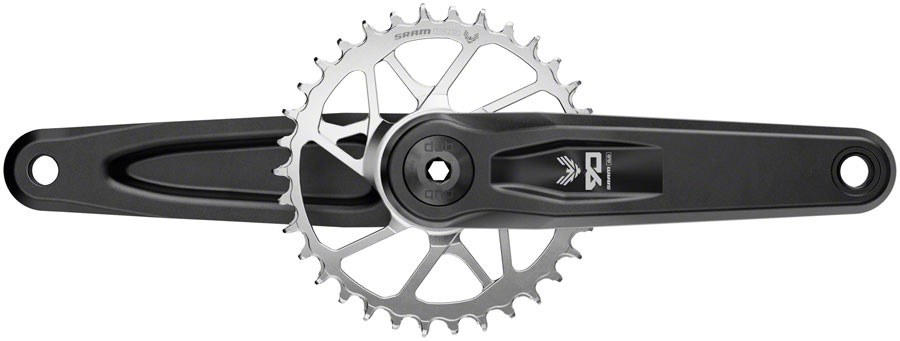 SRAM Eagle 90 T-Type Wide Crankset - 155mm, 12-Speed, 32t Chainring, Direct