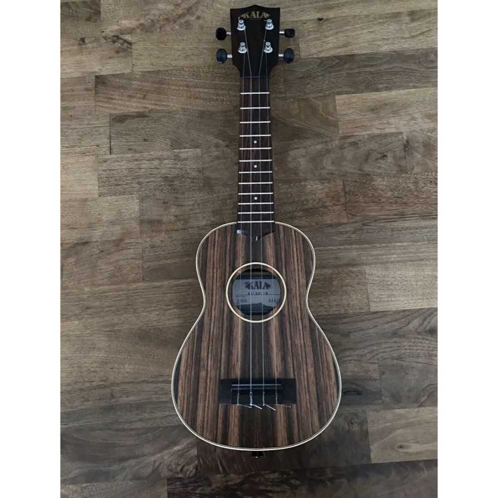 KALA KA-EBY-S Striped Ebony Soprano Ukulele