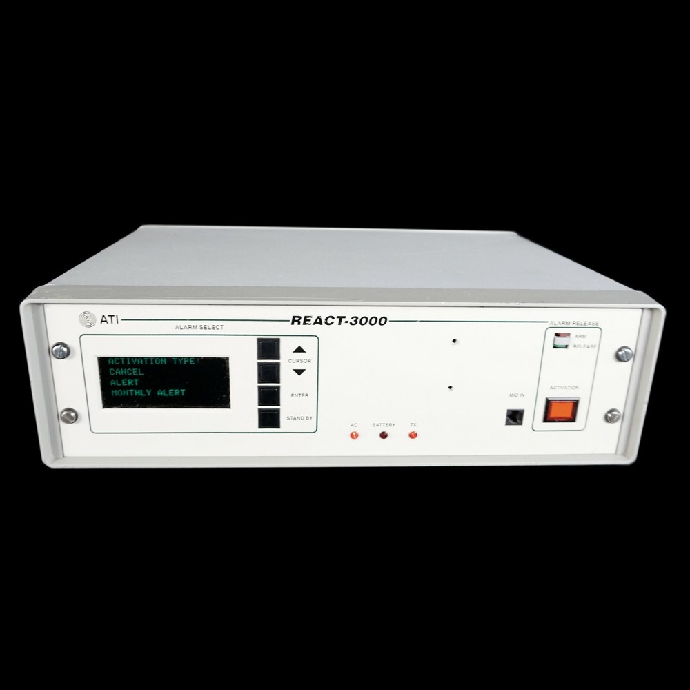 ATI React 3000 Emergency Mass Notification Alerting System Controller #2