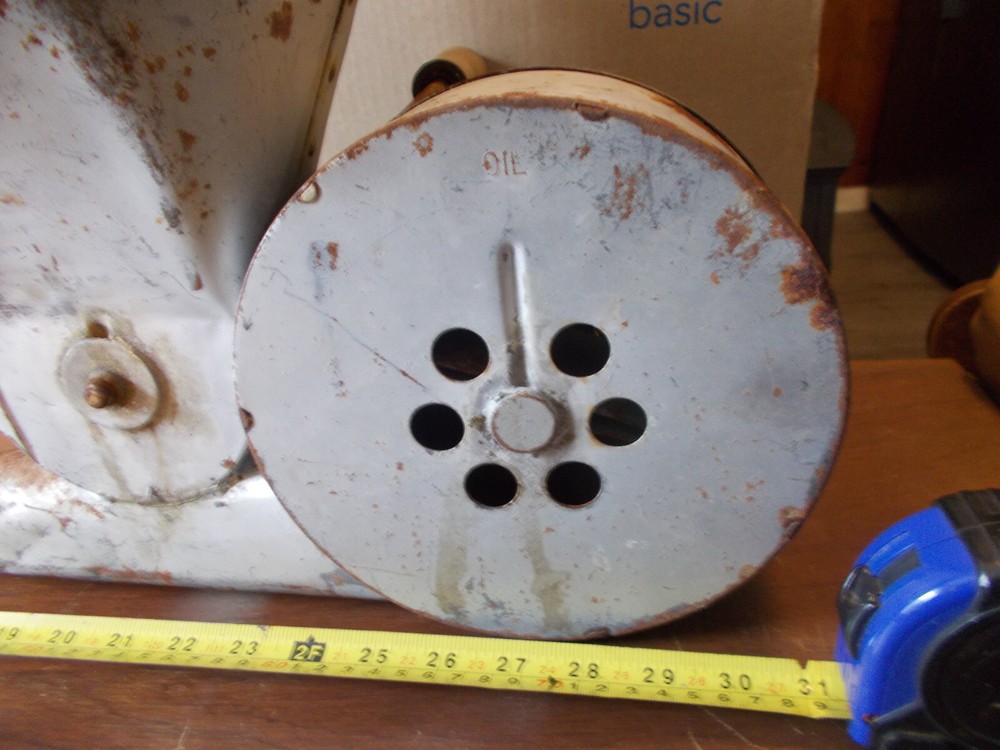 Antique Seed/Fertilizer Spreader with Hand Crank