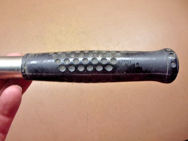 Hunt Wilde USA Paint Woodworking Triangular Scraper 10" Long Barely Used Sharp