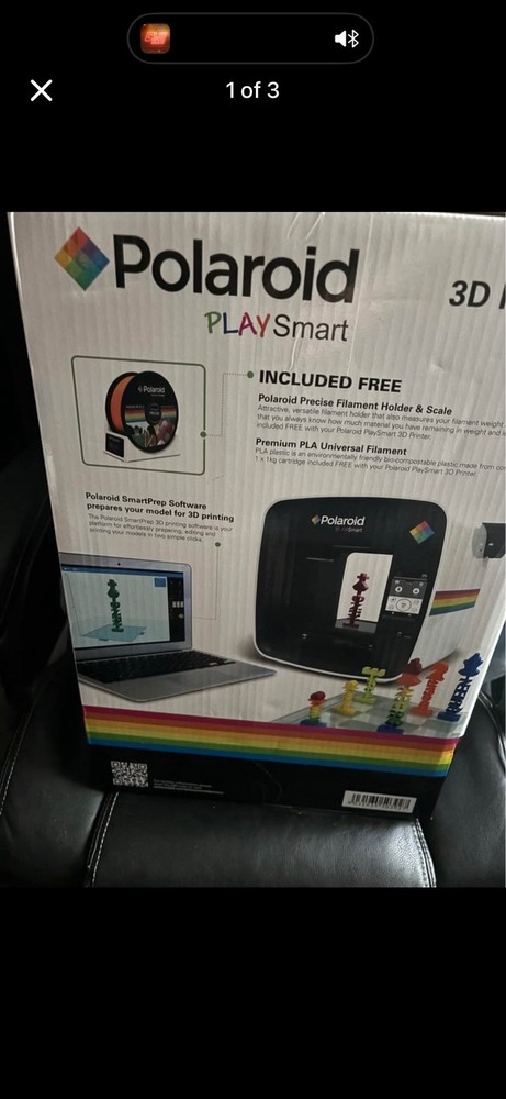 Polaroid PlaySmart 3D Printer Wi-Fi Camera Full Colour LCD On-Printer Controls