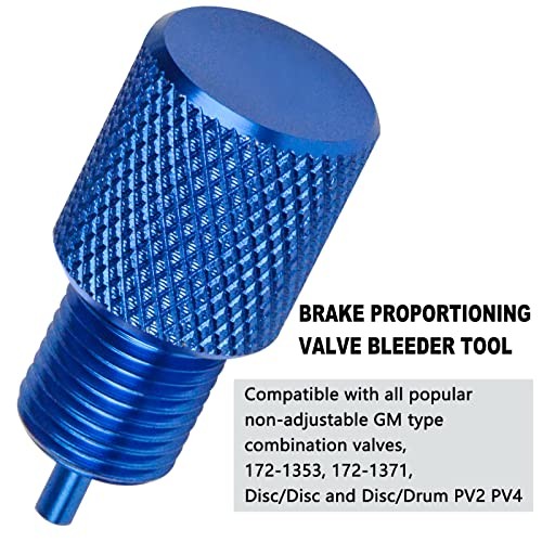 Brake Proportioning Valve Bleeder Tool, Valve Bleeding Tool Compatible Blue
