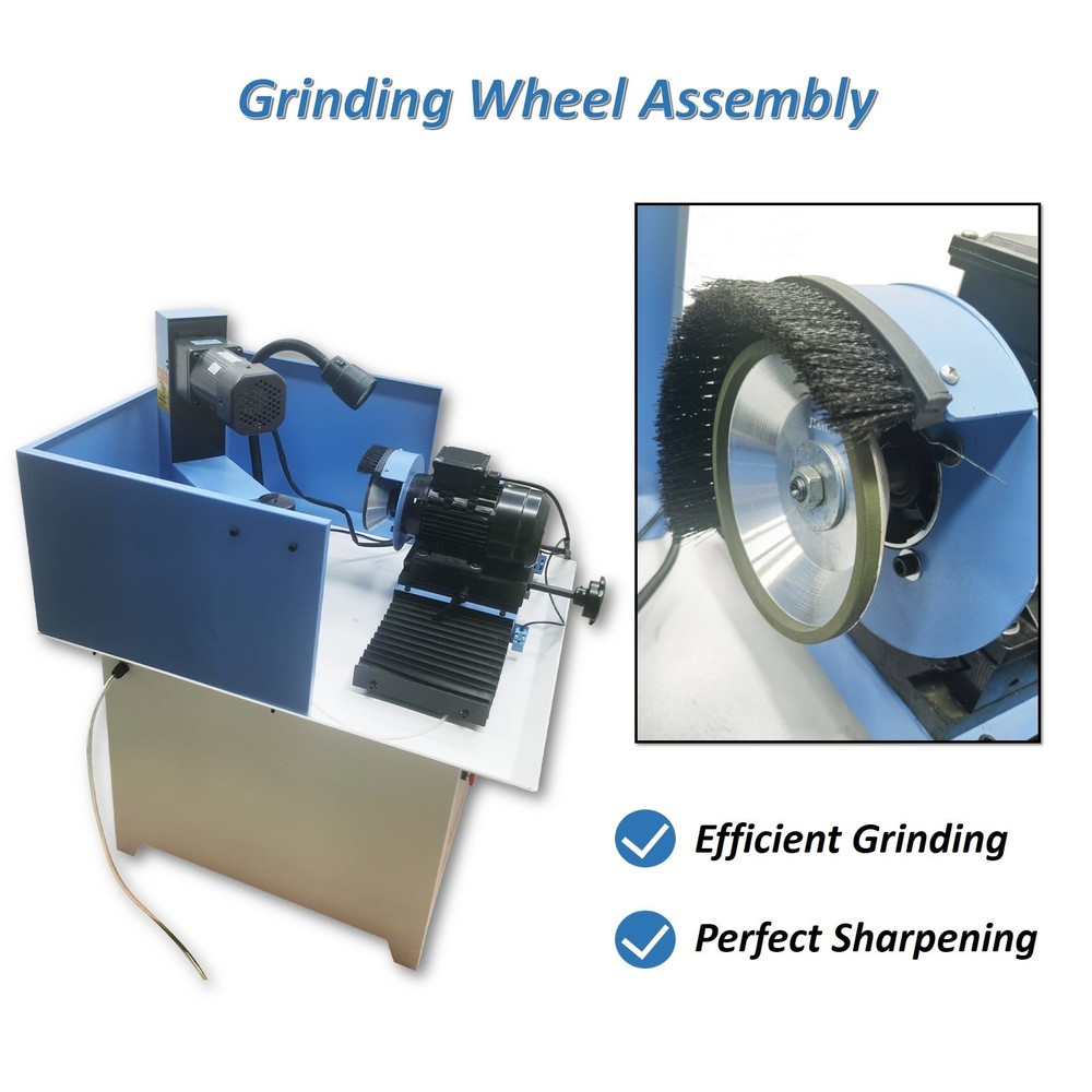 Automatic Round Blade Sharpening Machine 220V Circular Knife Grinding Machine US