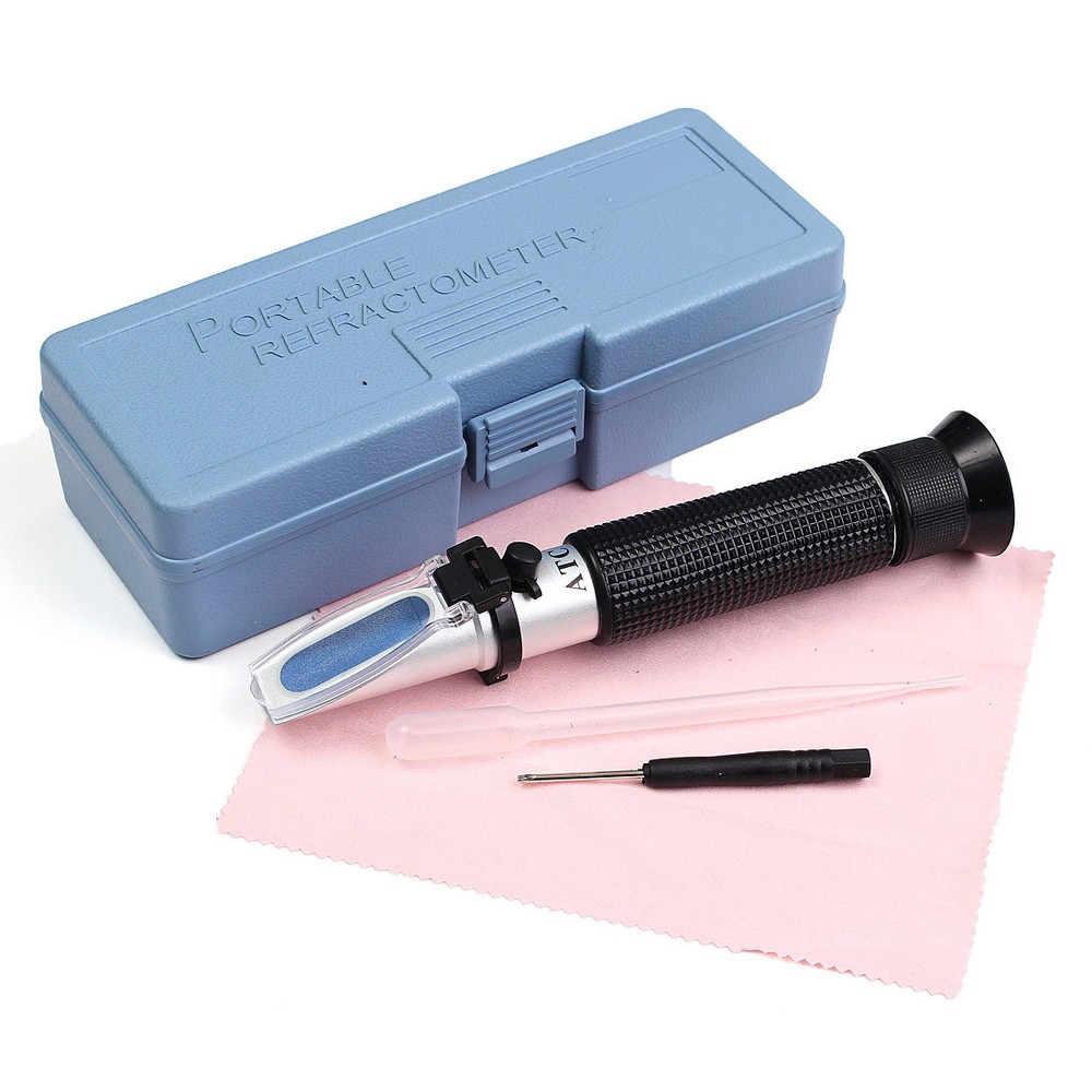 Salinity Refractometer Meter Water Reader Marine 0~10% Salt Aquarium Test Tester