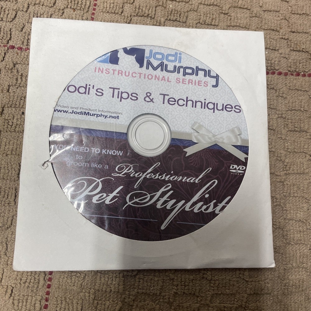 Jodi Murphy Grooming DVD Jodi's Tips & Techniques
