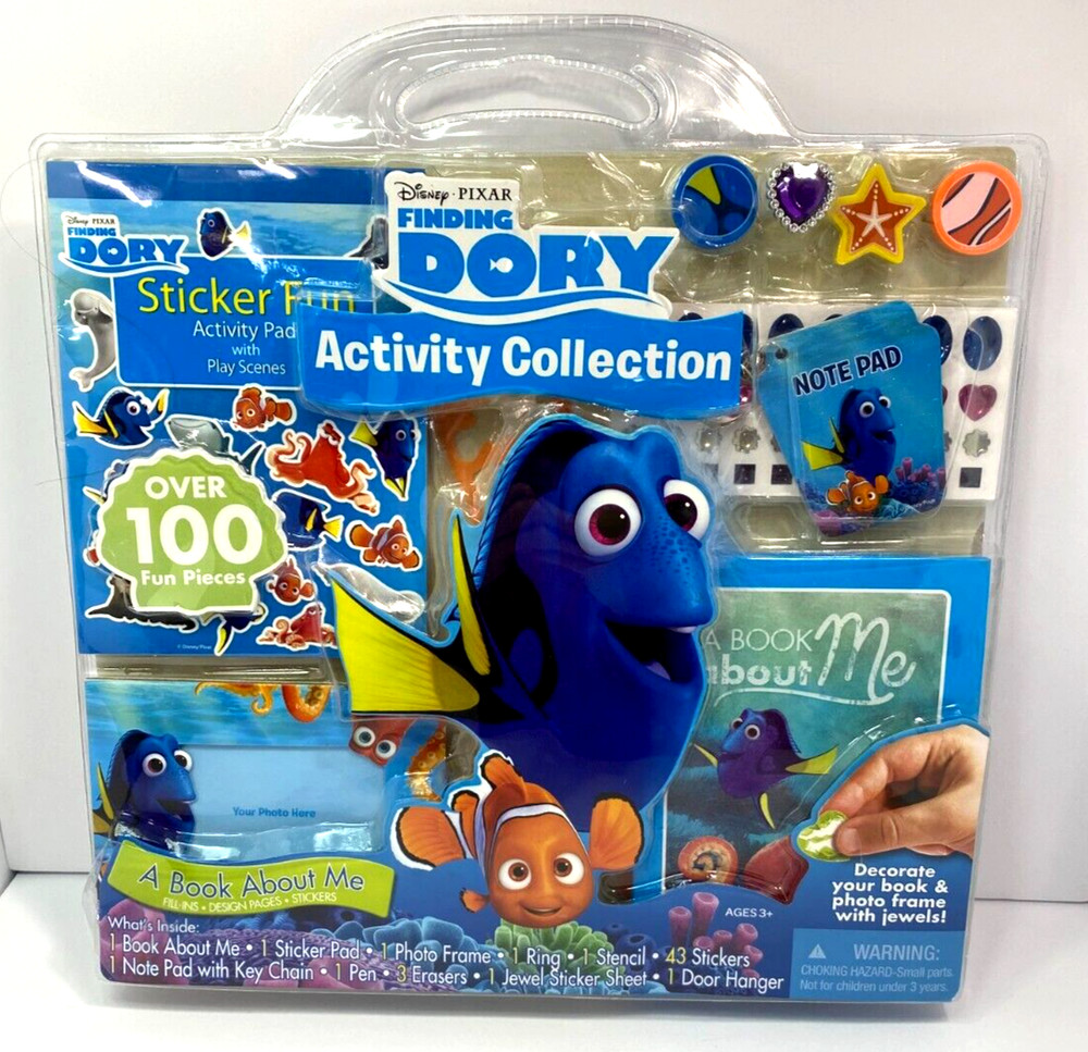 2016 Disney Pixar Finding Dory Activity Collection Activity 100 Piece Super Pack