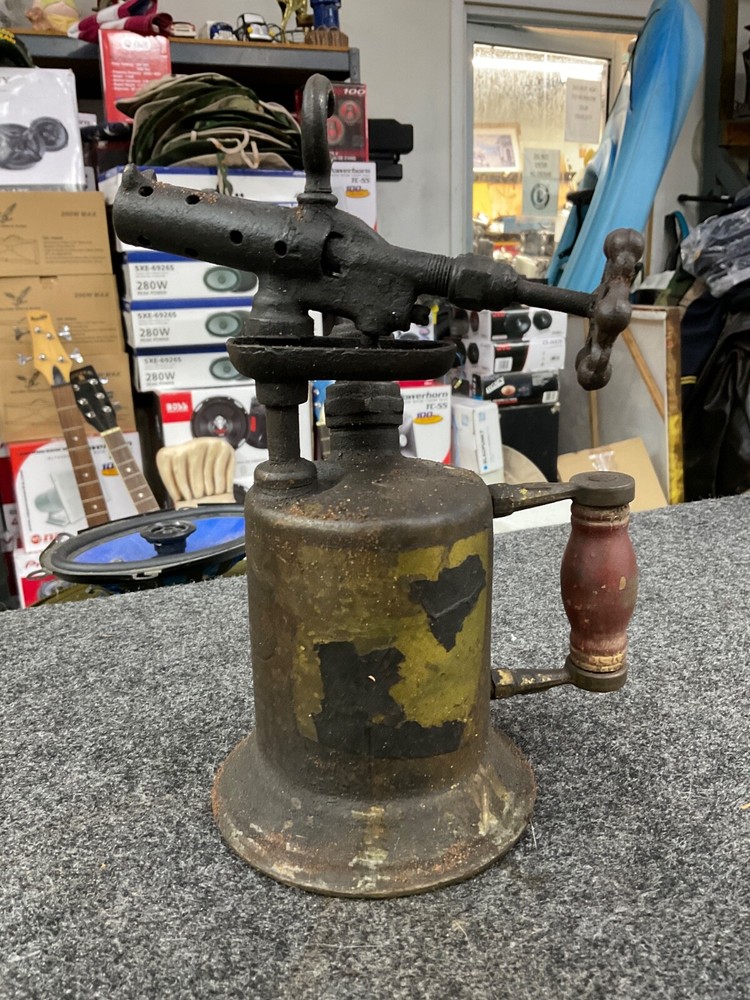 Vintage Clayton & Lambert brass blow torch