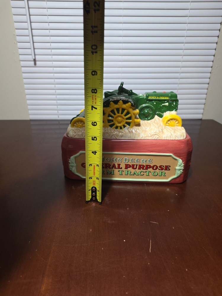 Vintage John Deere Ceramic Model D Cookie Jar