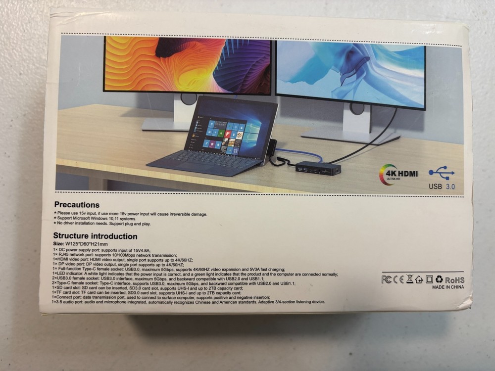 Expansion Dock Surface Computer Dedicated Small Professional Multifunction