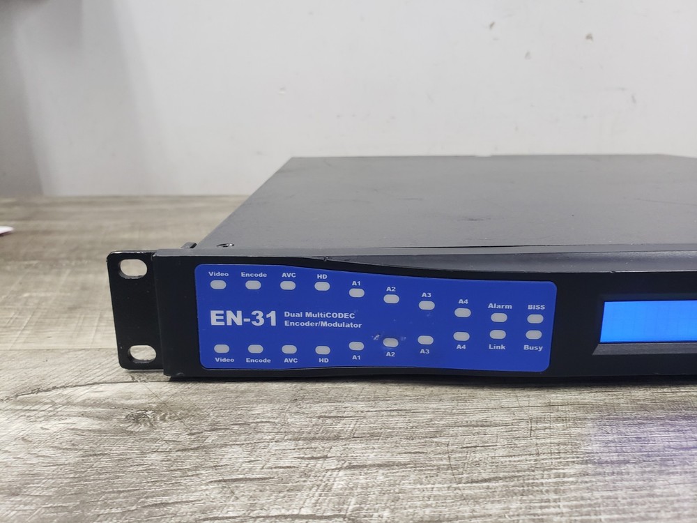 Powers Up* ADTEC EN-31 / MP2 Dual MultiCODEC Encoder/Modulator v2.01.11 UNTESTED