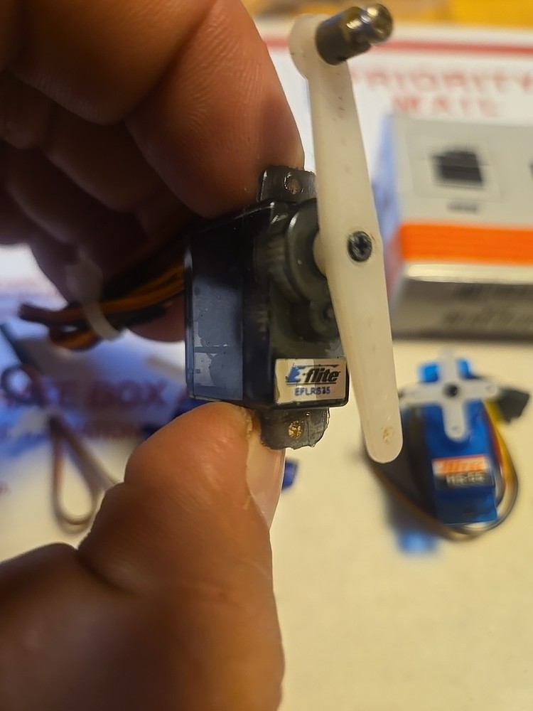 Hitec HS-55 Feather Micro Remote Control Airplane Servo, & Extras