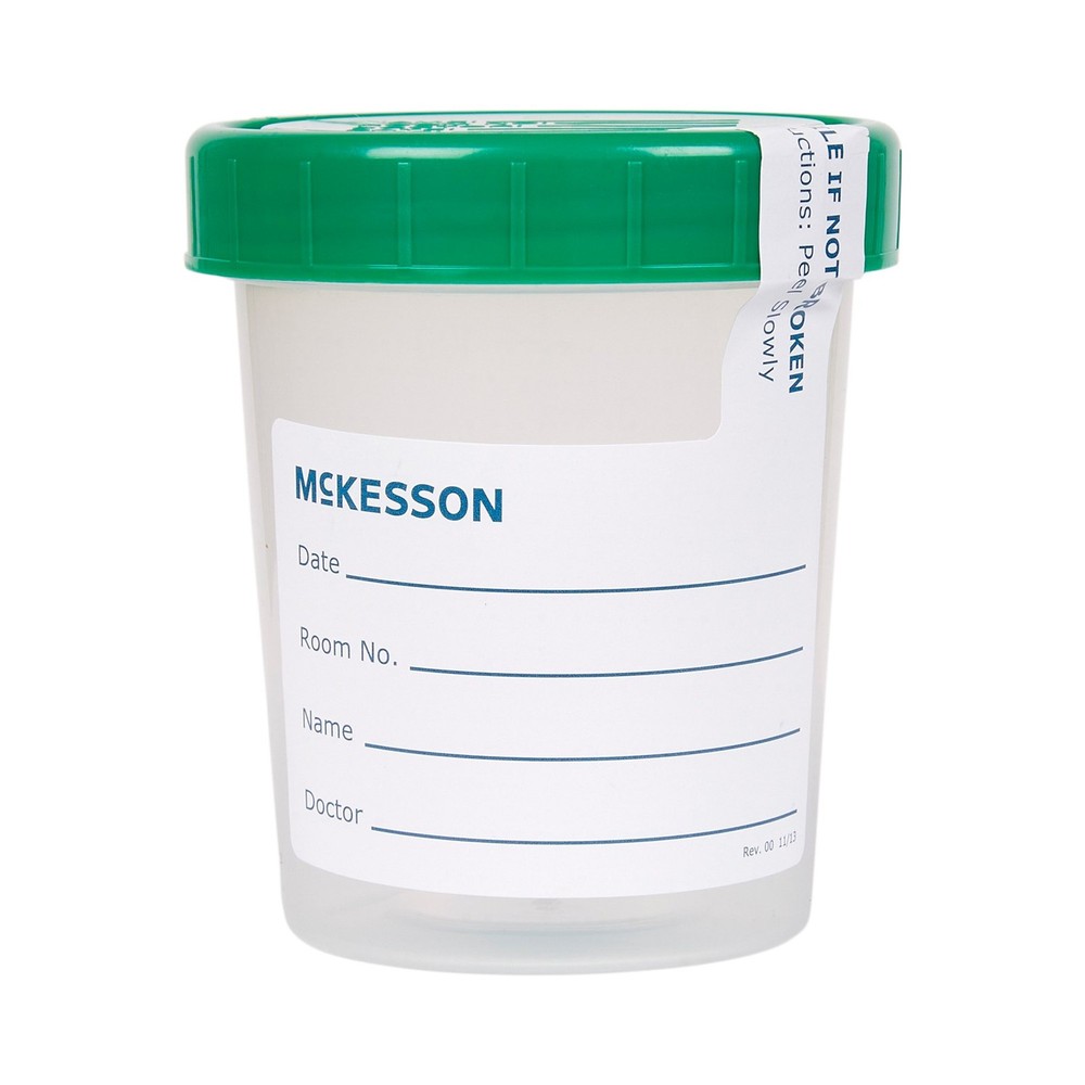 McKesson Specimen Container Sterile Disposable Screw Cap 1 Ct