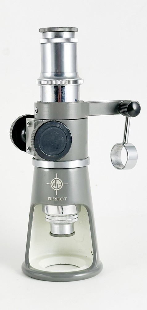 Vintage Direct 40x Shop Microscope in Box *examples*