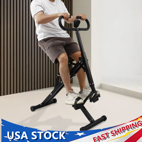 Squat Machine for Home Gym Squat Rowing Machine for Glute Trainer LCD Display~