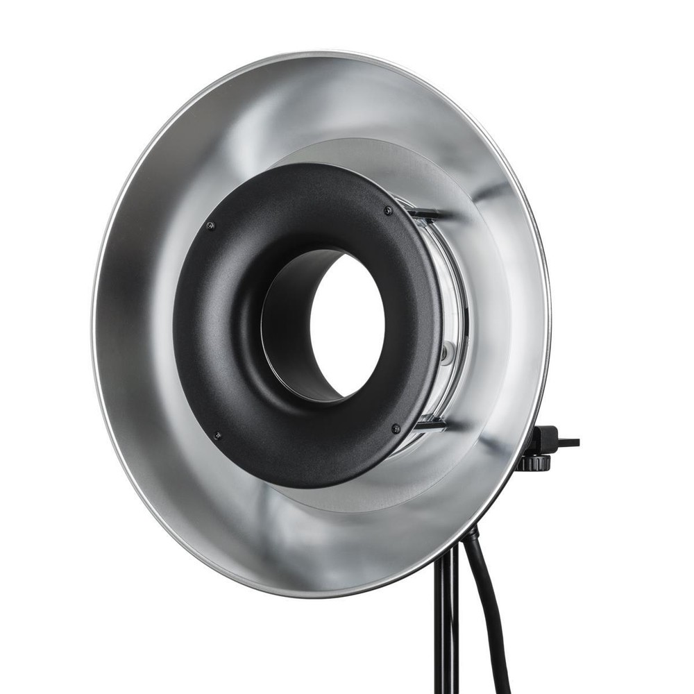 Flashpoint RFT-21S Standard Reflector for R1200 Ring Flash Head, Silver