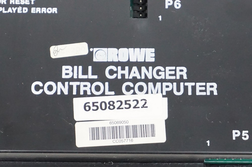 Rowe 65082522 Bill Changer Control Computer Board For BC 1200