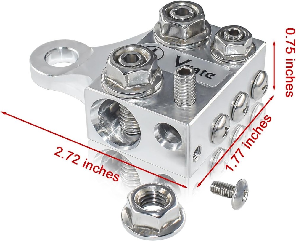 12-Way Multi-Size Battery Connector for Various Applications