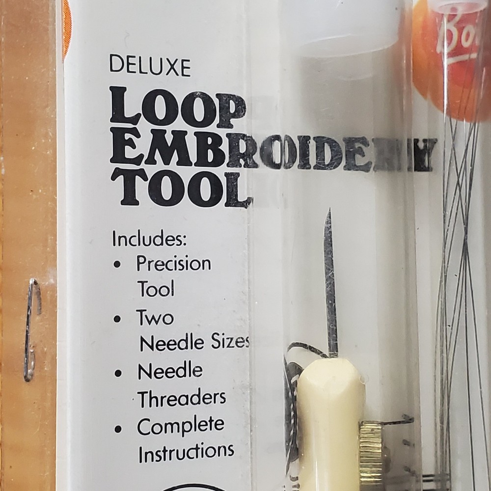 Boye Deluxe LOOP EMBROIDERY TOOL 7247 NEW Sealed - FREE Ship