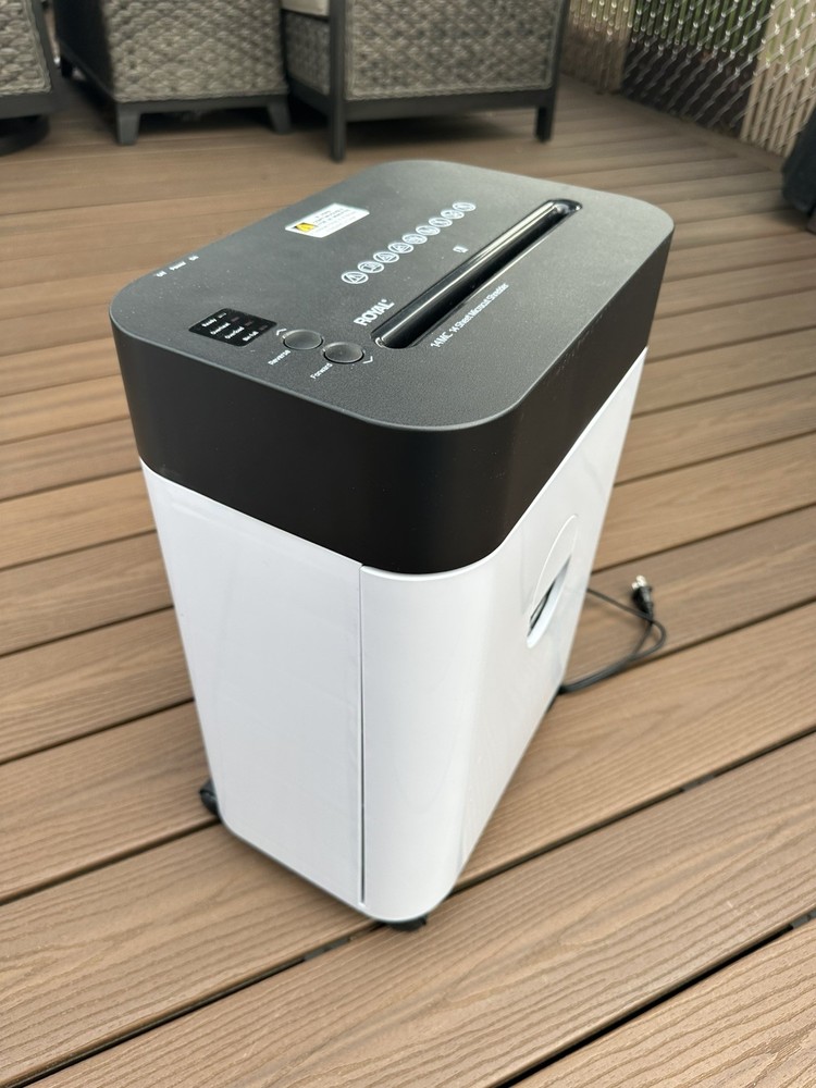 ROYAL 14-Sheet Micro Cut Paper Shredder on Casters, 14MC