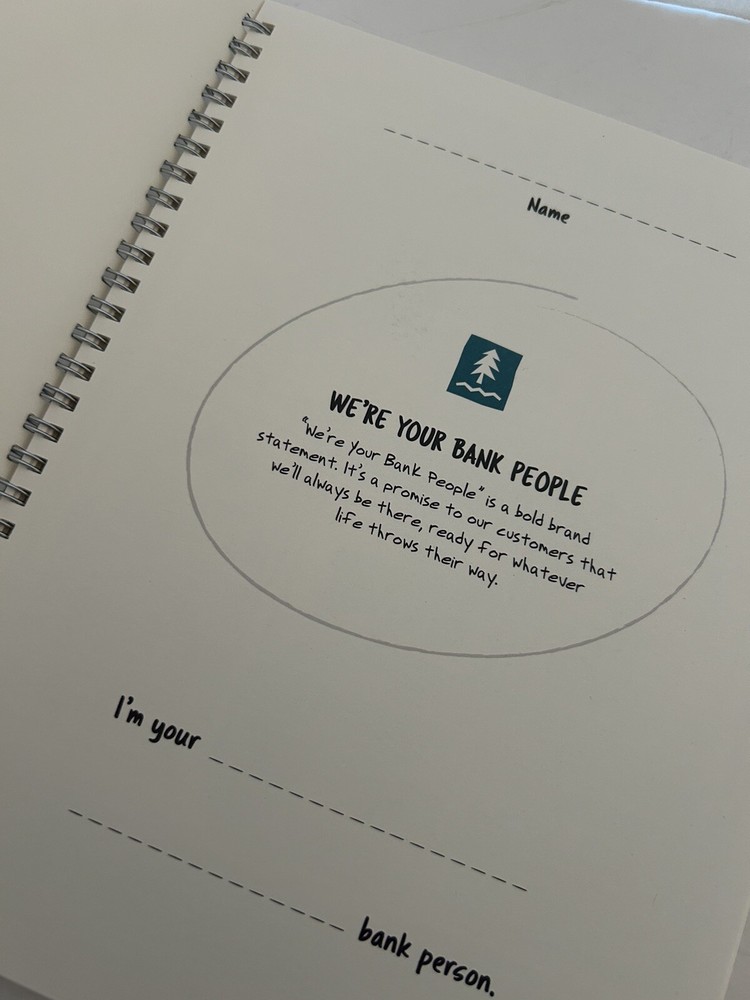 Umpqua Bank Notebook